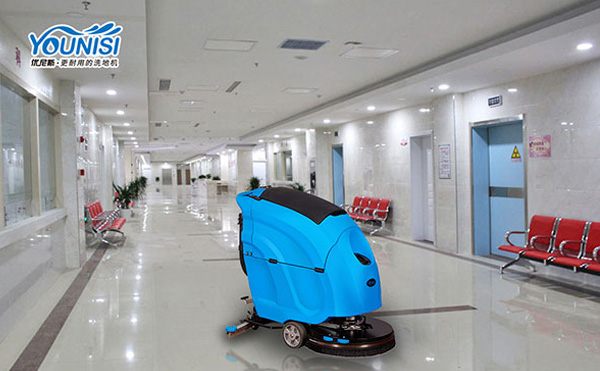宁波某医院与万彩网携手,共同打造地面清洁新环境