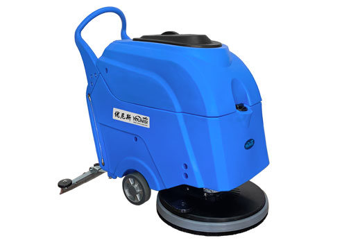 万彩网L530B手推式洗地机|电瓶式洗地机|物业保洁洗地机